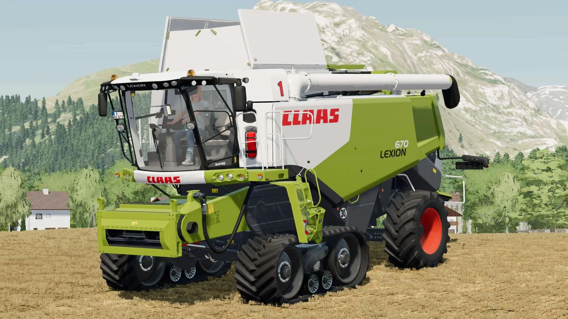 Claas Lexion 620/670 v1.0 FS22 FS22 Mod Free Download