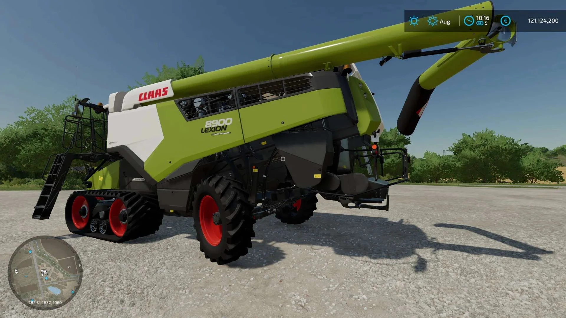 Claas Lexion 8900 modded v1.0.0.1 FS22 FS22 Mod Free Download