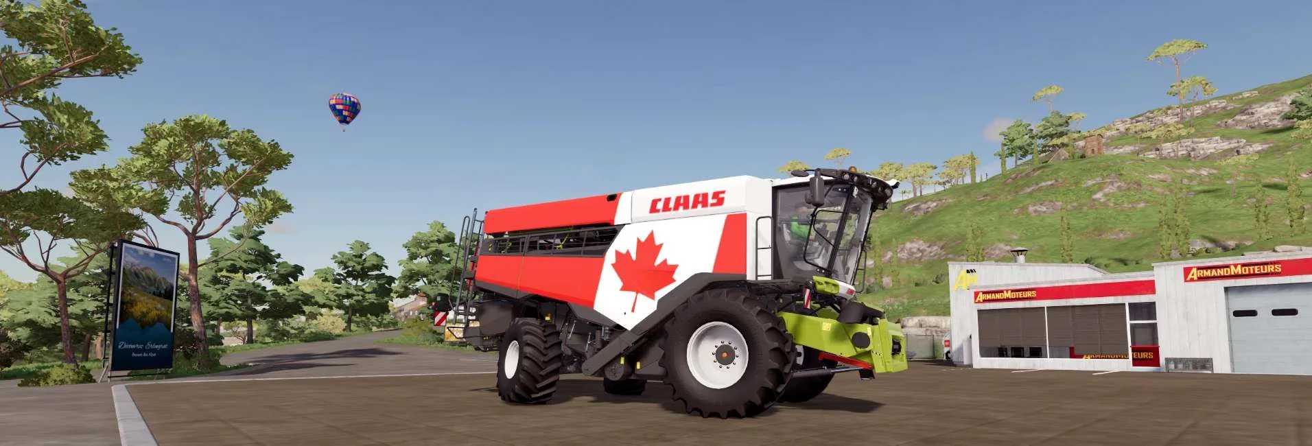Claas Lexion Canada v1.0 FS22 FS22 Mod Free Download