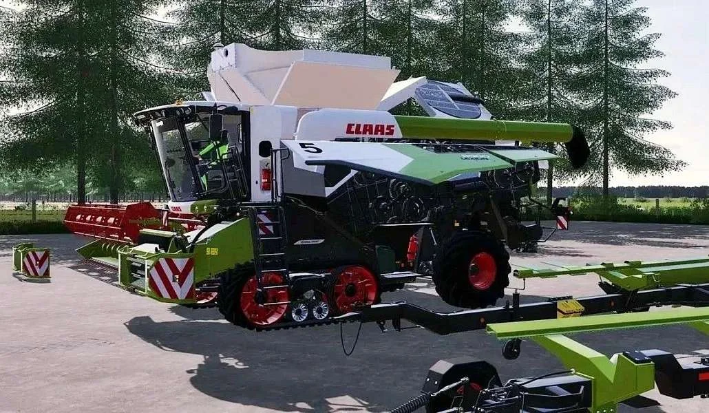 Claas Lexion Pack (Interactive Control) v1.0 FS22 FS22 Mod Free Download