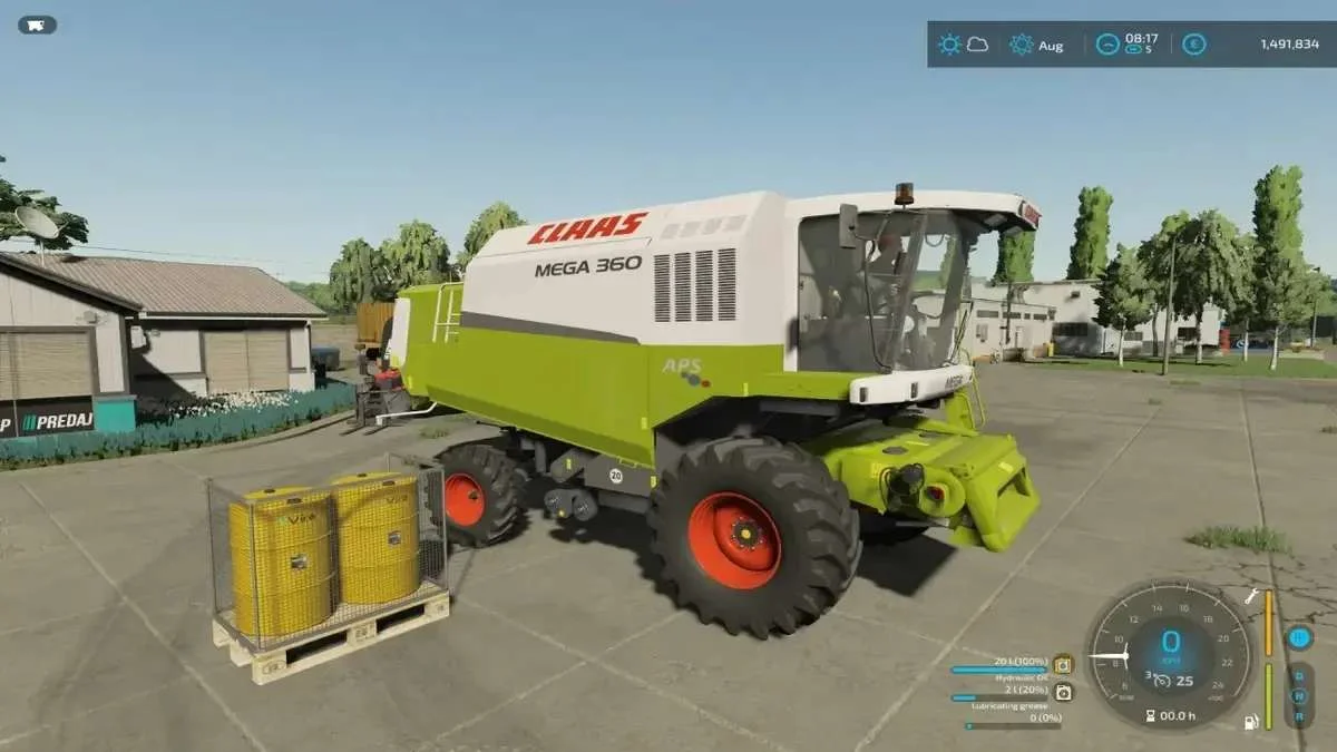 CLAAS MEGA PACK v1.0.2 FS22 FS22 Mod Free Download