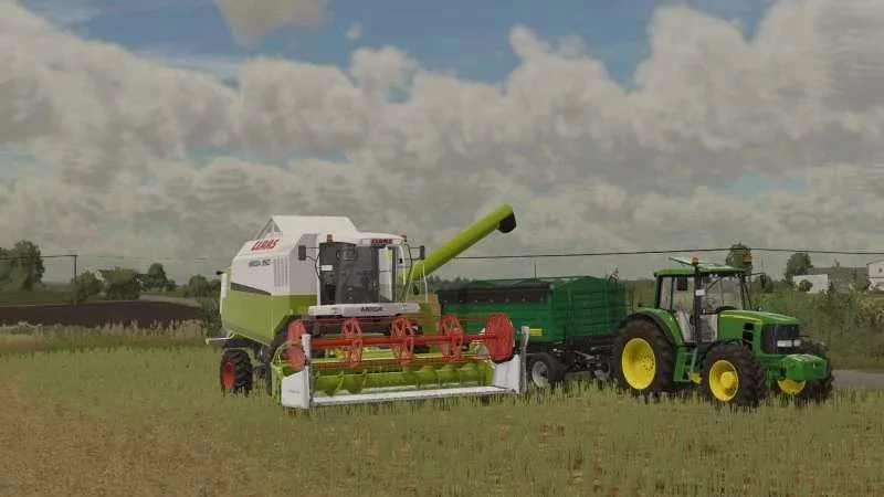 Claas Mega v1.0 FS22 FS22 Mod Free Download