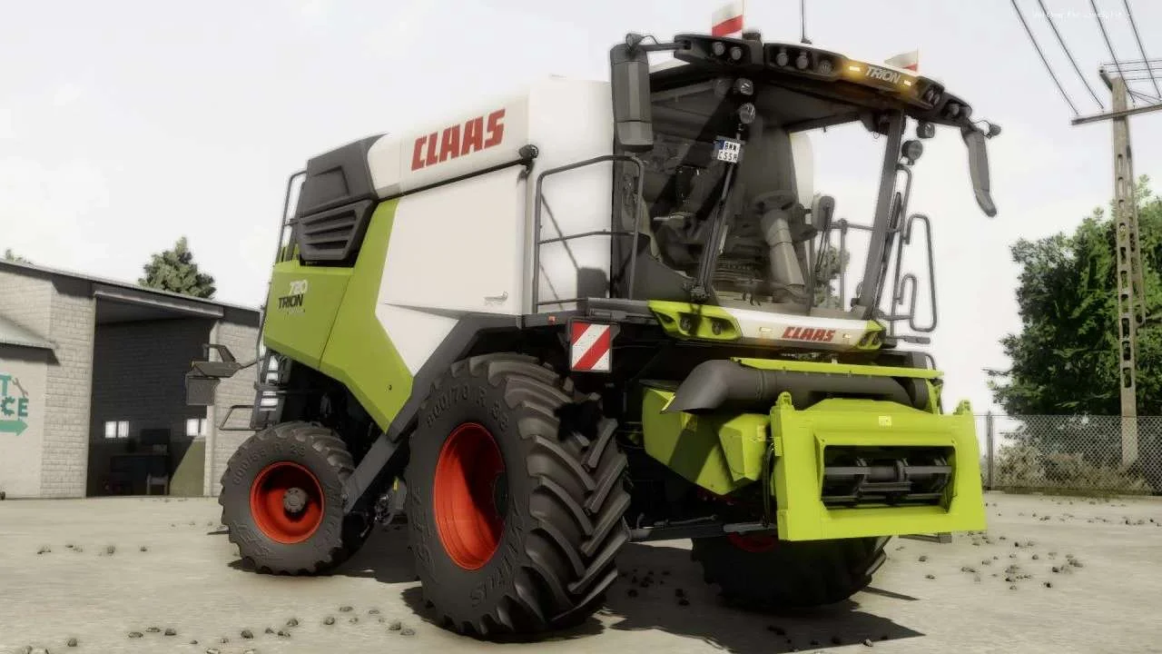 Claas Trion 7×0 v1.0 FS22 FS22 Mod Free Download