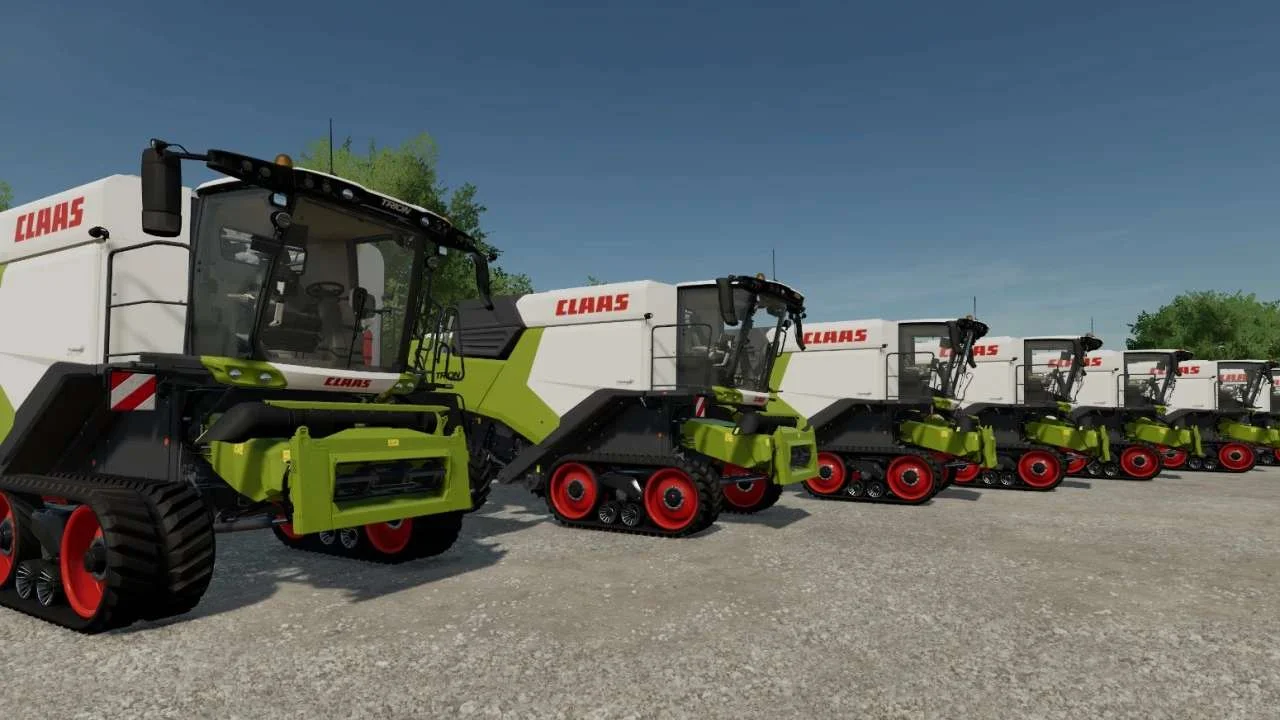 Claas TRION 720-520 v1.0 FS22 FS22 Mod Free Download