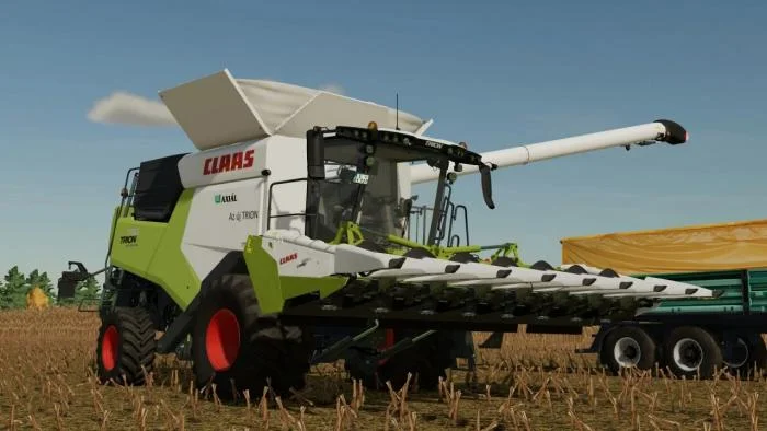 Claas Trion 720-750 wheeled v1.0 FS22 FS22 Mod Free Download
