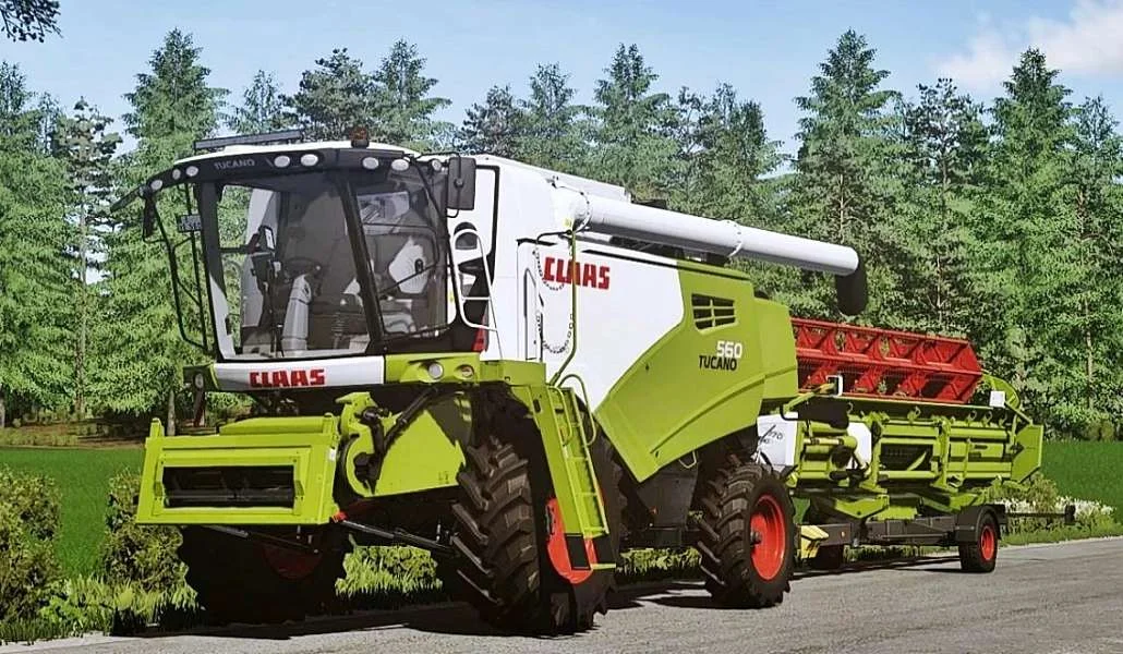 Claas Tucano 560-580 Series v1.0 FS22 FS22 Mod Free Download