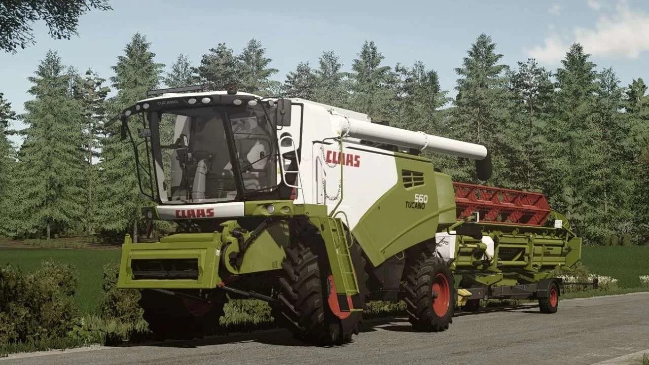 Claas Tucano 560-580 v1.1 FS22 FS22 Mod Free Download
