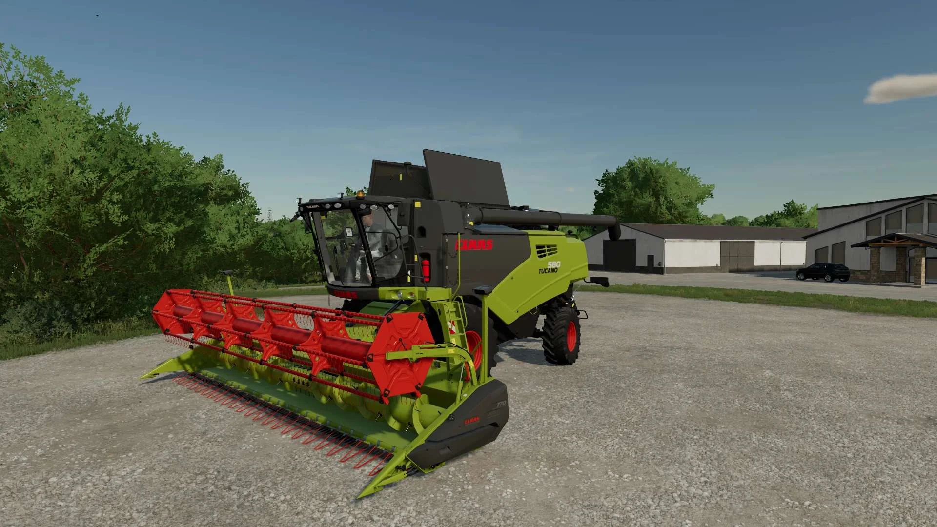 Claas TUCANO 560-580 v1.3.7 FS22 FS22 Mod Free Download