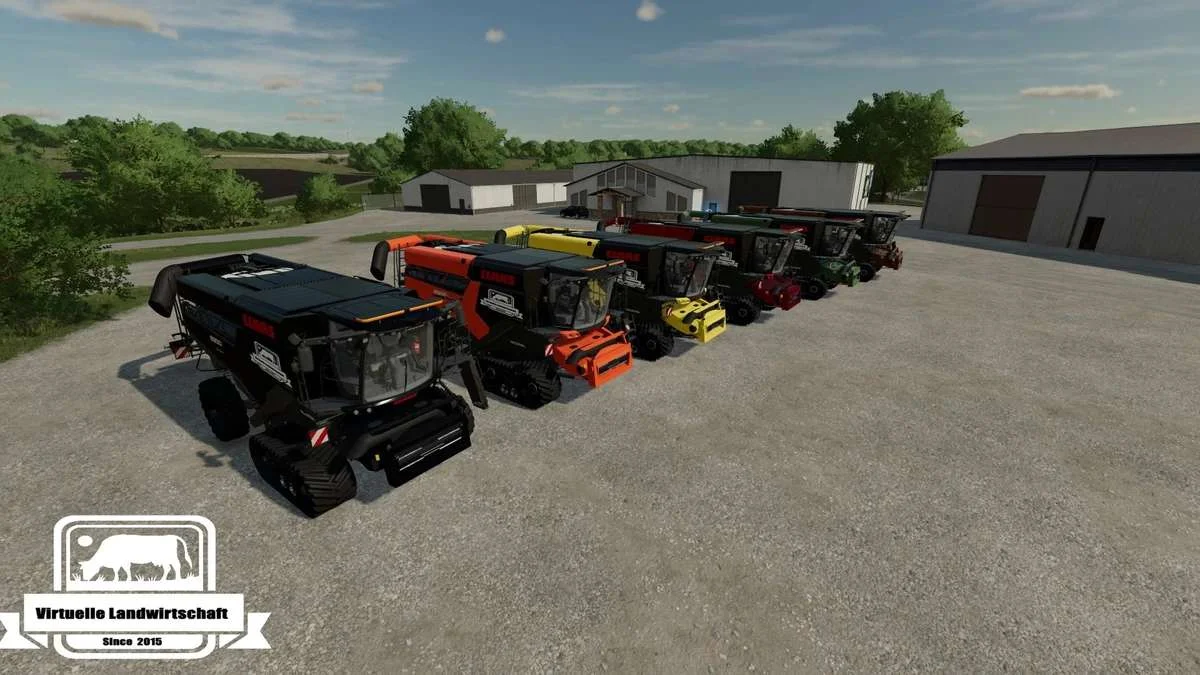Class Lexion 8000 VL (Virtual Agriculture LS22) v1.0.0.1 FS22 FS22 Mod Free Download