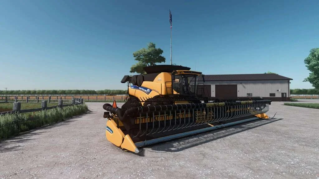 CNH 3162 TerraFlex Draper v1.0 FS22 FS22 Mod Free Download