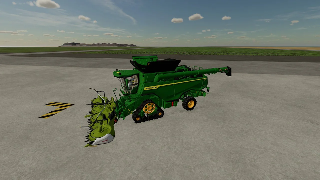 Combine harvester as a maize chopper V1.0 FS22 FS22 Mod Free Download