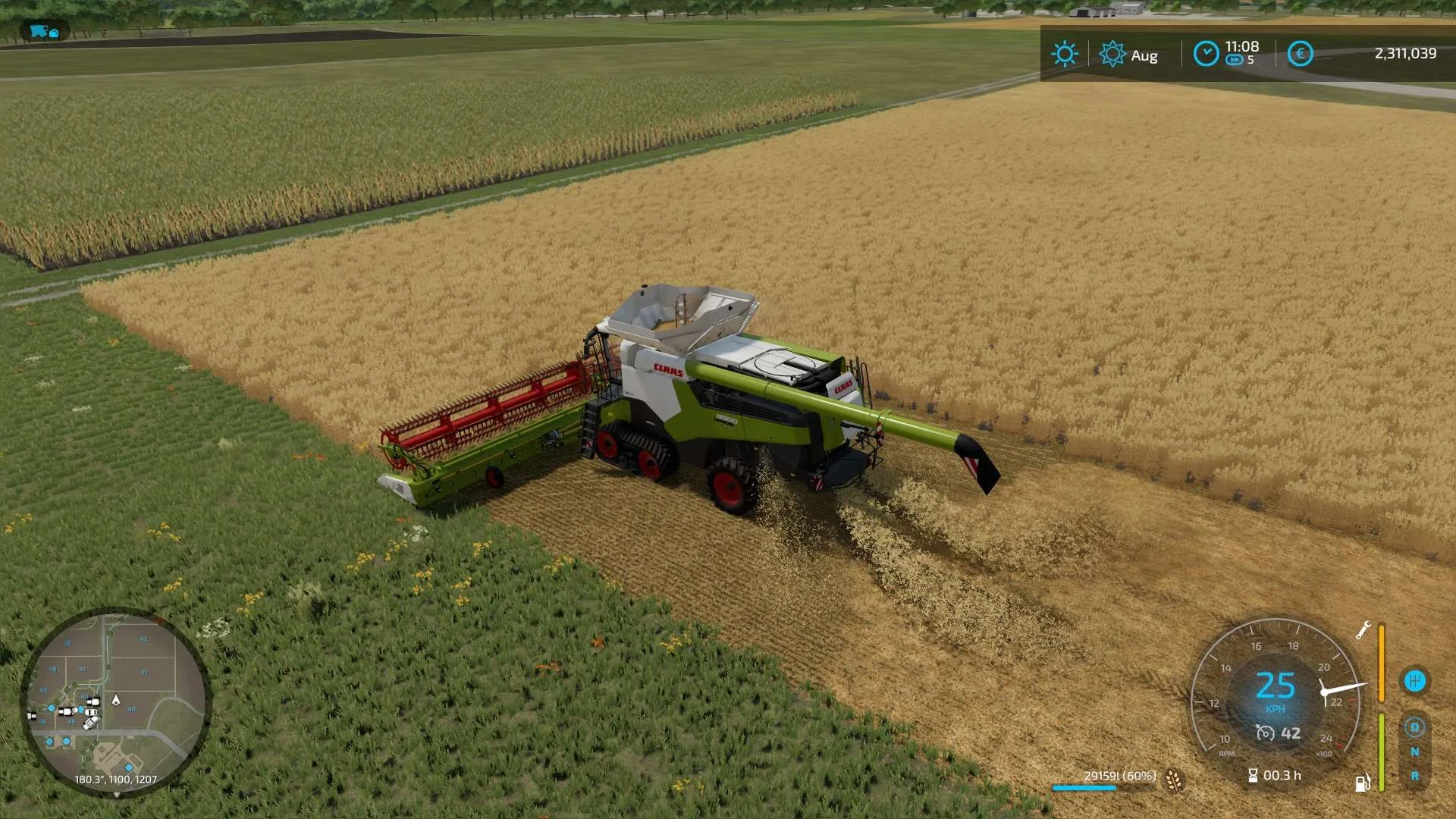 CONVIO FLEX 1380 v4.0 FS22 FS22 Mod Free Download