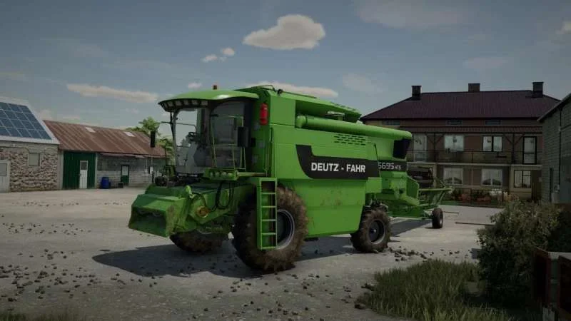 Deutz Fahr 5695 HTS v1.0 FS22 FS22 Mod Free Download