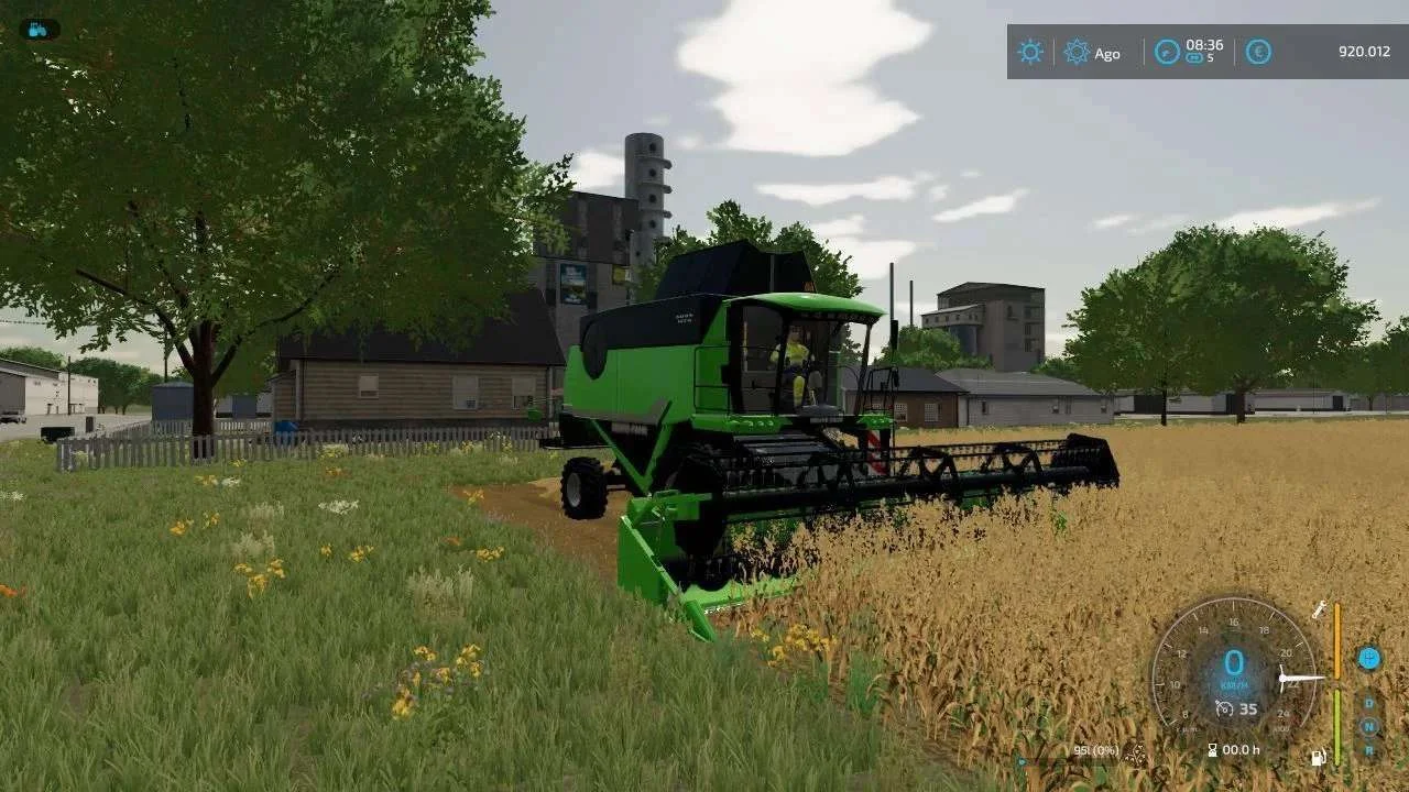 Deutz Fahr 6095 HTS v1.0.0.1 FS22 FS22 Mod Free Download