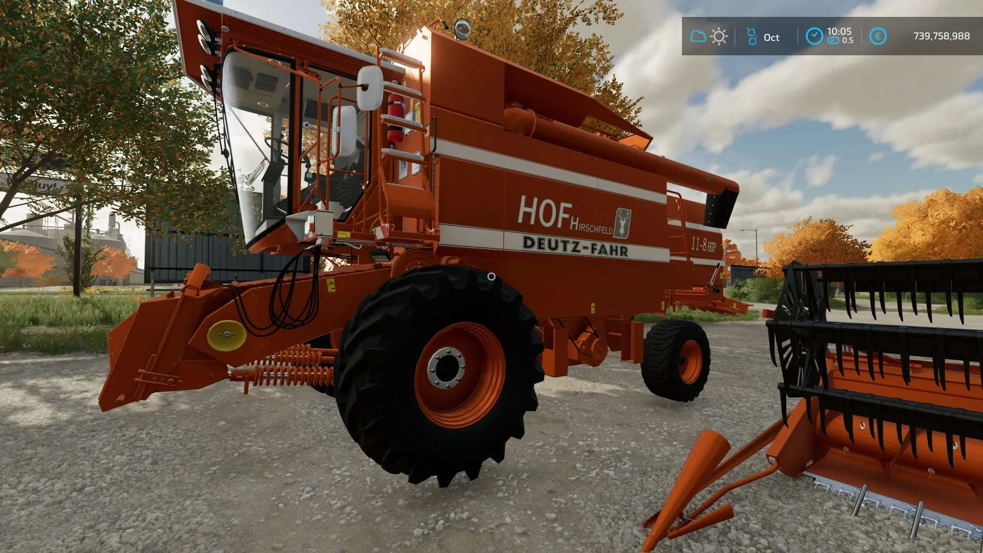 Deutz Fahr Hof Hirschfeld Drescher Mod Pack v1.0 FS22 FS22 Mod Free Download
