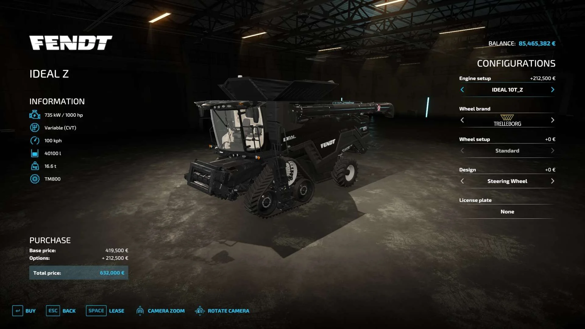 FENDT Ideal 10T TURBO V1.0 FS22 FS22 Mod Free Download