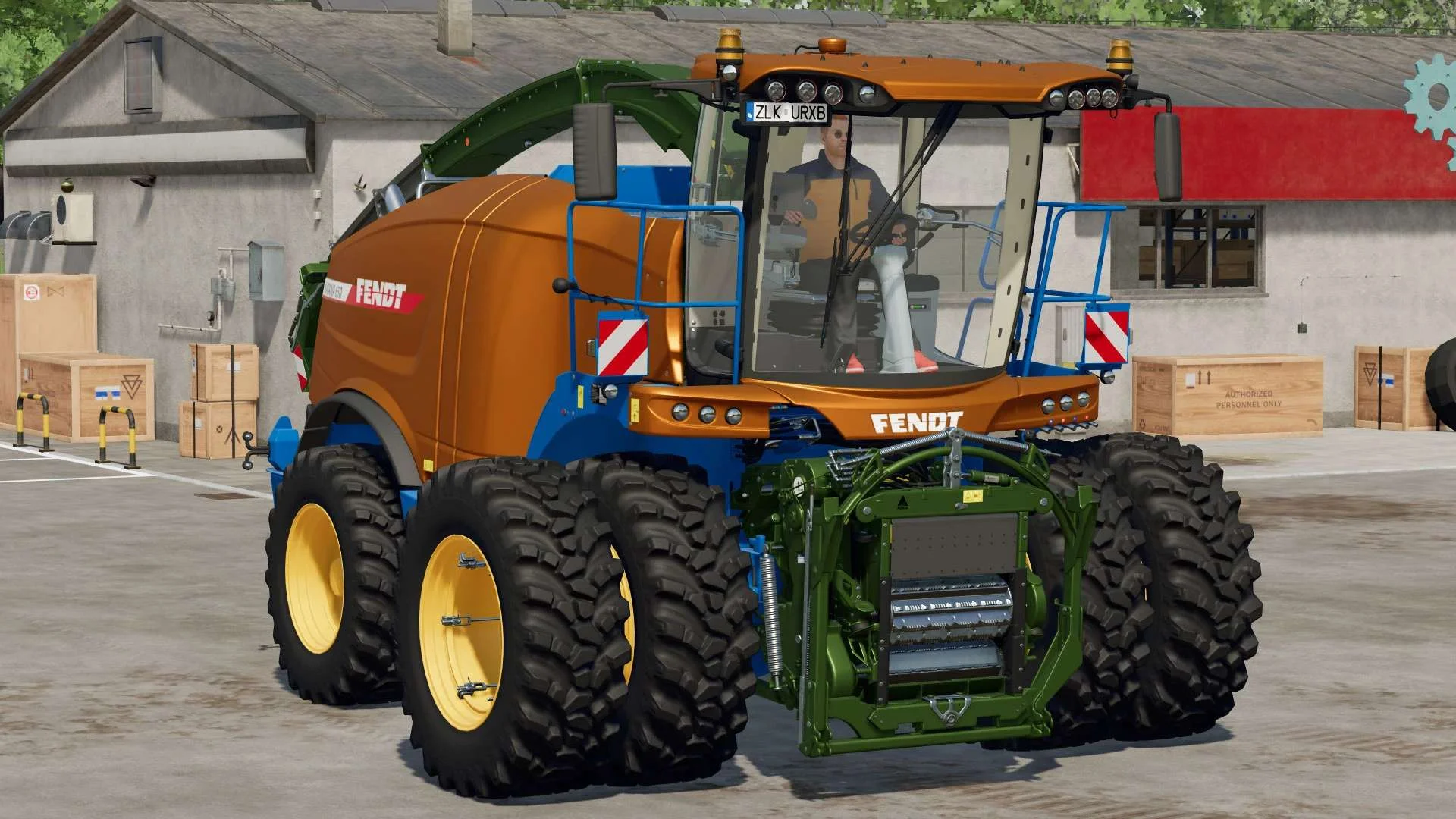 Fendt Katana 650 v2.0 FS22 FS22 Mod Free Download
