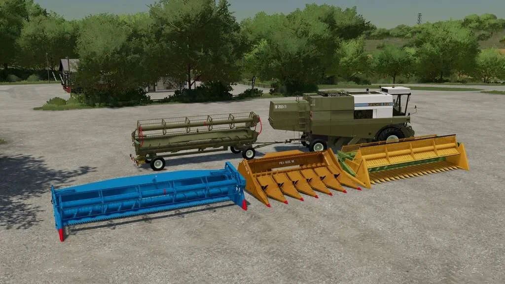 Fortschritt E516 Harvester Pack v1.0 FS22 FS22 Mod Free Download