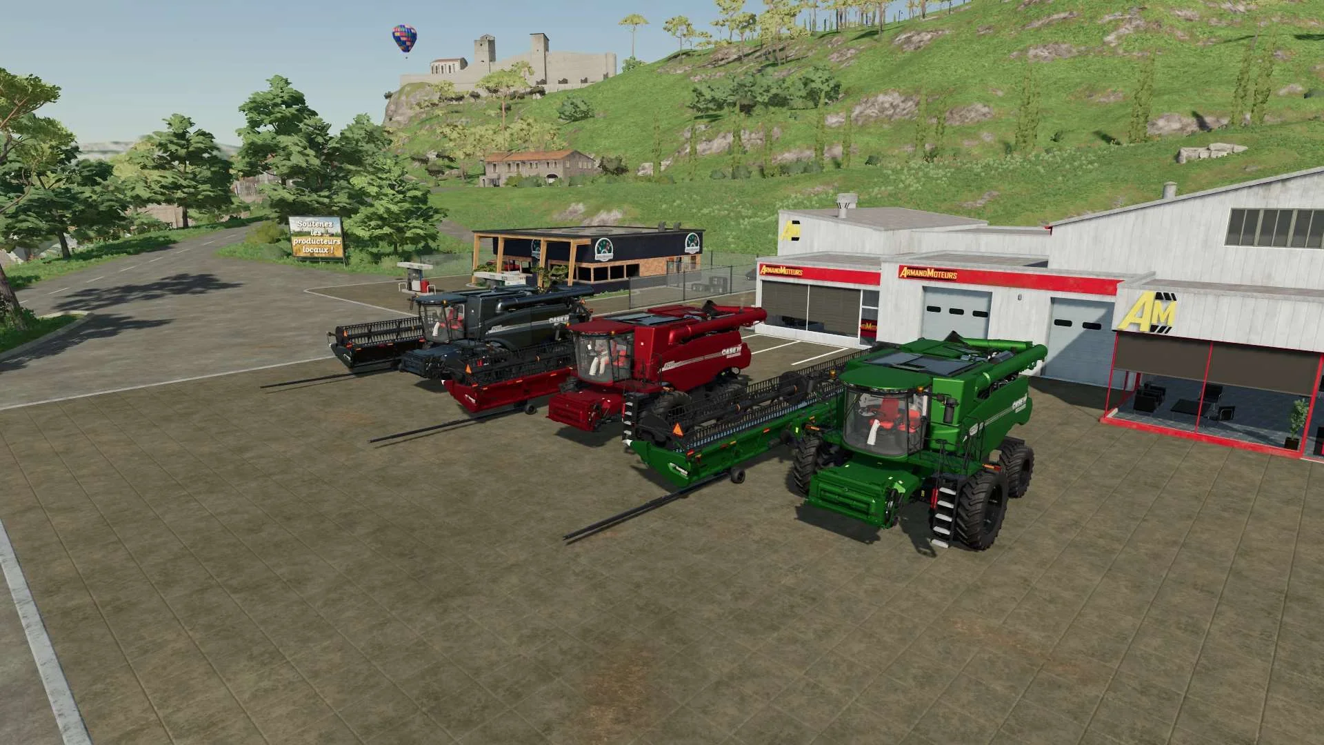 FS22 Case Axial-Flow 9250 Harvester Pack v1.0 FS22 FS22 Mod Free Download