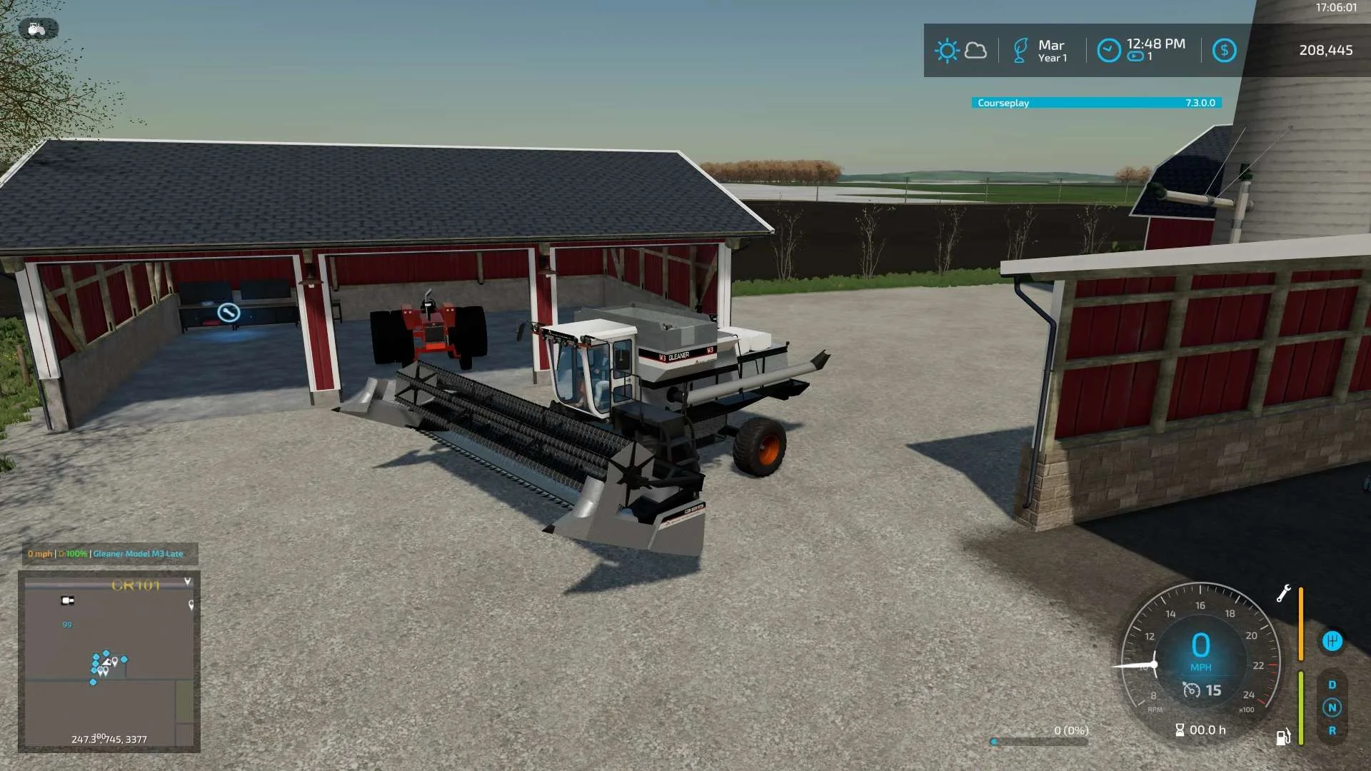 Gleaner L-M Combine v1.0 FS22 FS22 Mod Free Download