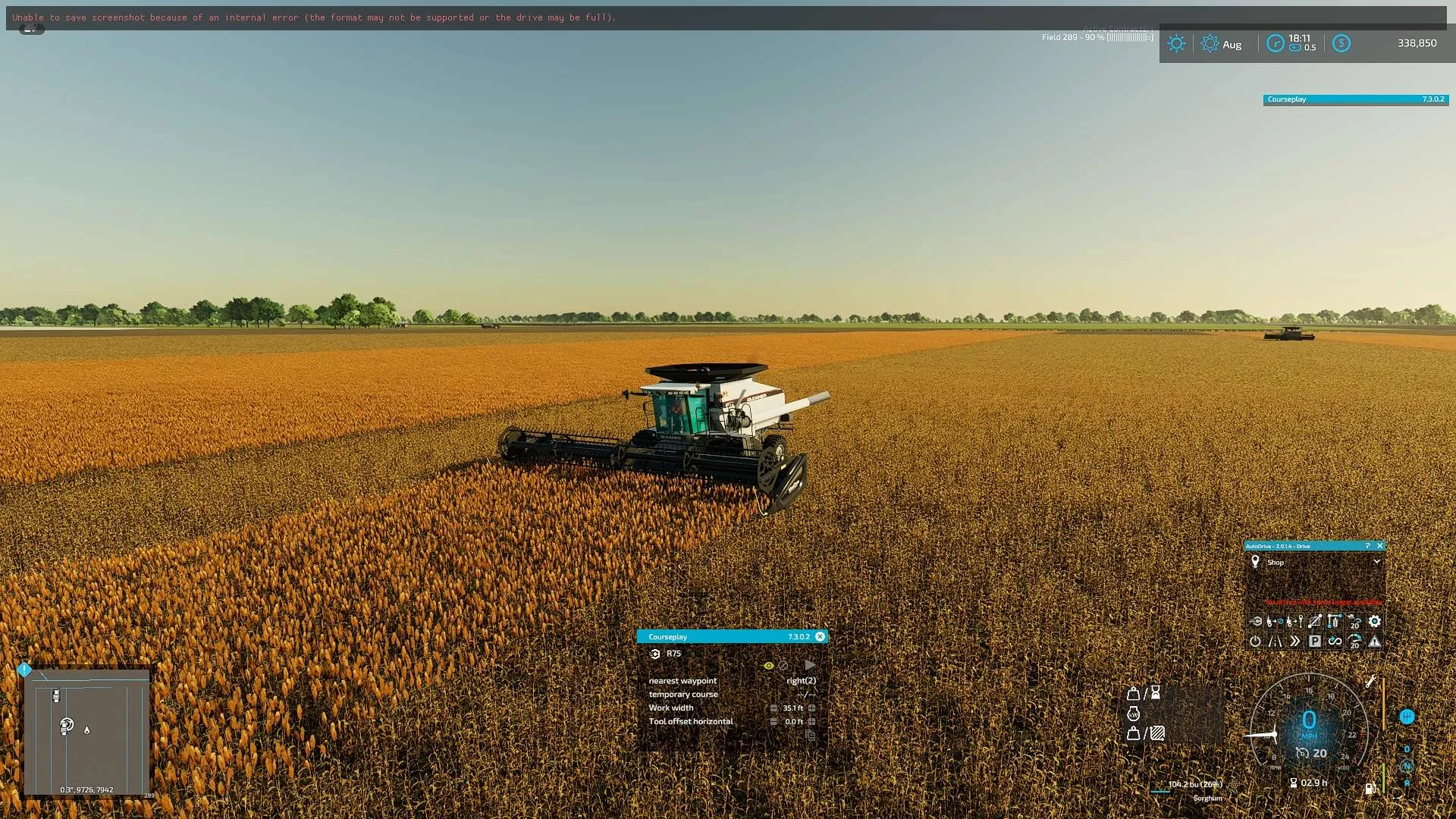Gleaner R Series R75/R65 v1.0 FS22 FS22 Mod Free Download
