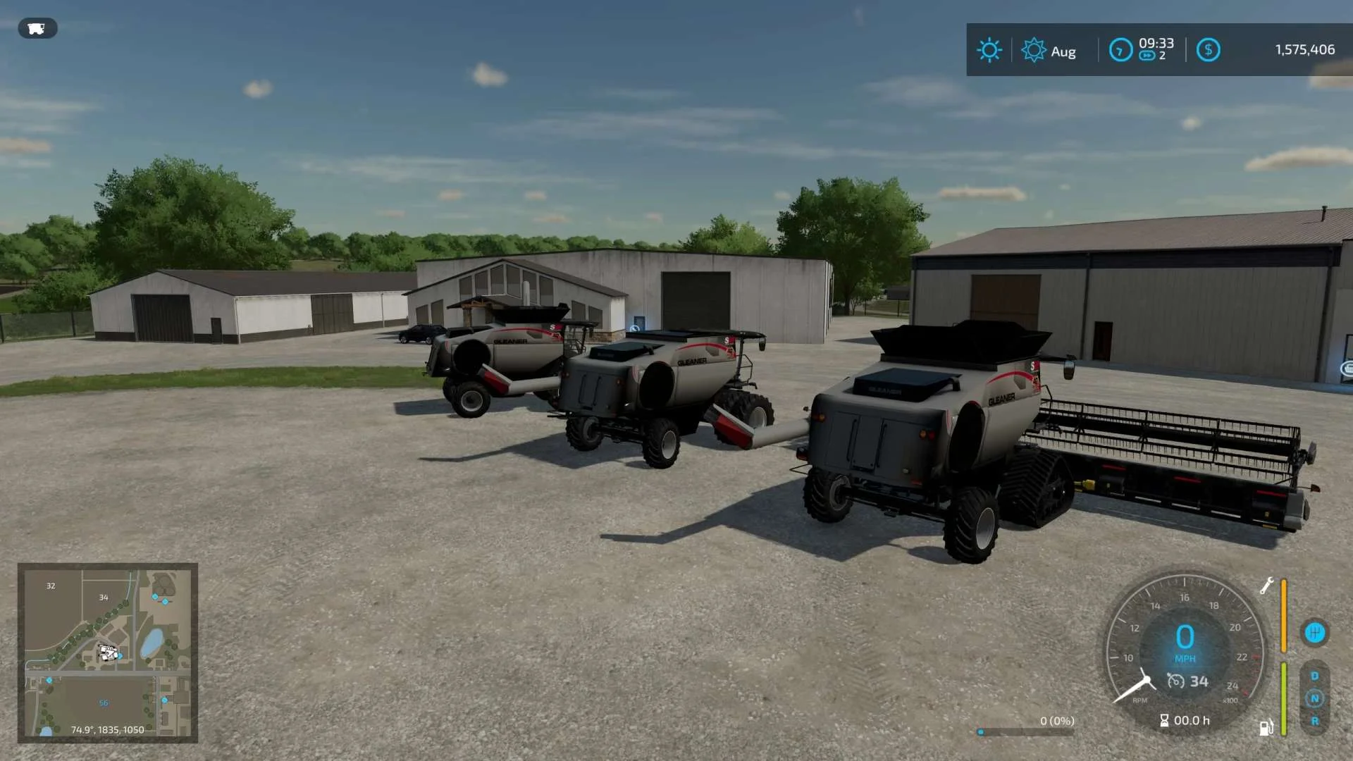 Gleaner S98 v1.0 FS22 FS22 Mod Free Download