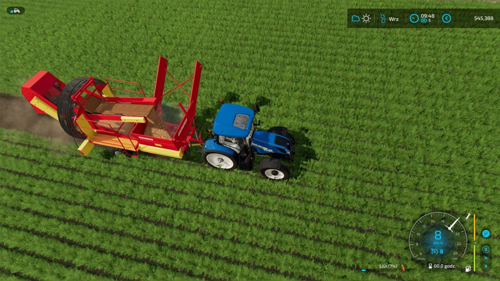 Grimme DR-1500 potatoes, carrots, parsnips and red beet v1.0 FS22 FS22 Mod Free Download