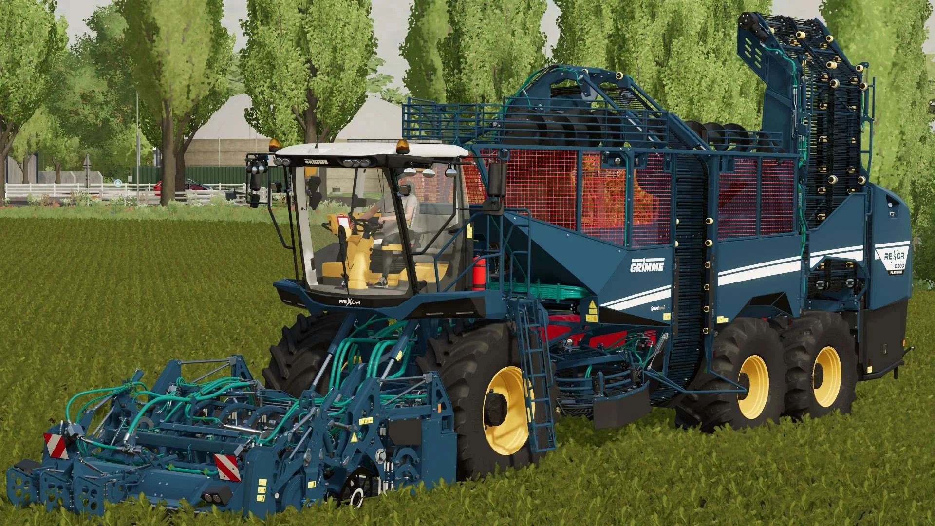Grimme Rexor 6300 Platinum v1.0 FS22 FS22 Mod Free Download