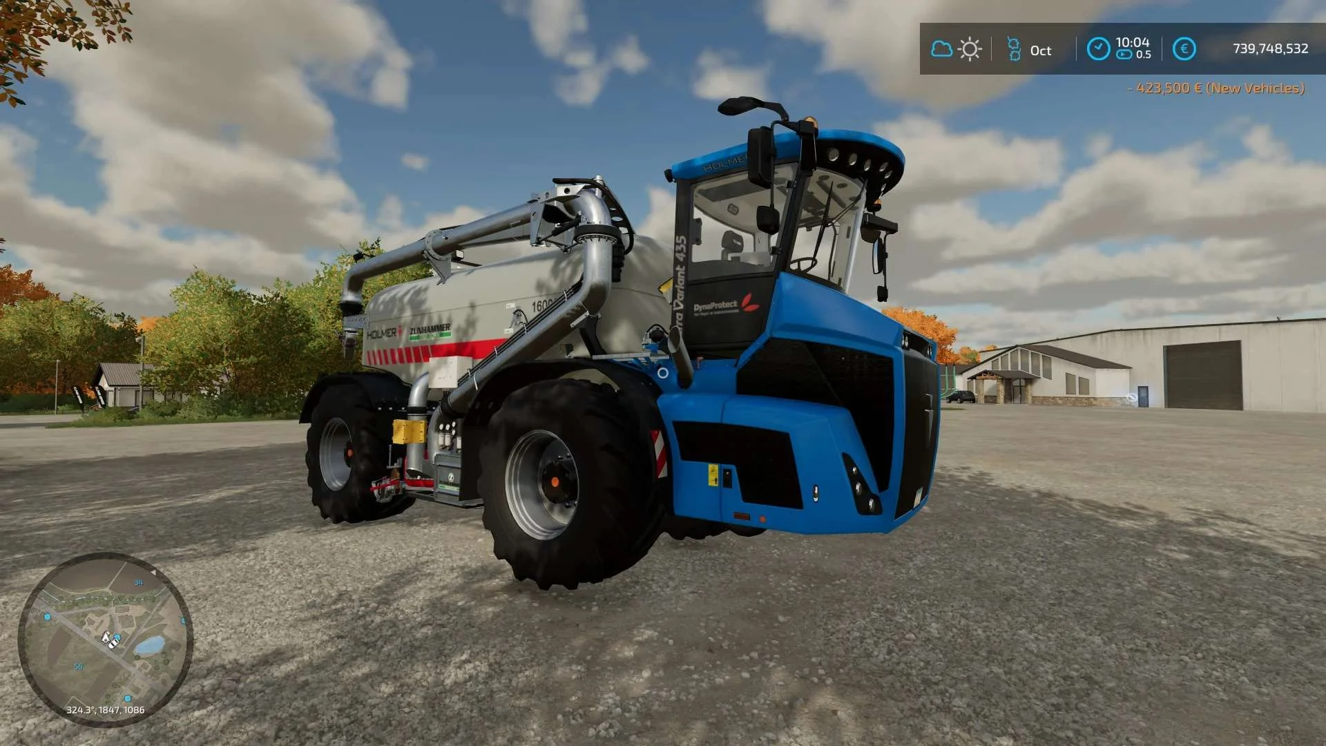 Holmer Variant 435 Extra v1.0 FS22 FS22 Mod Free Download