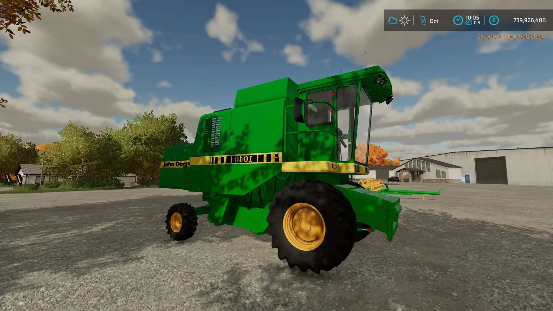 John Deere 1040 v1.0 FS22 FS22 Mod Free Download