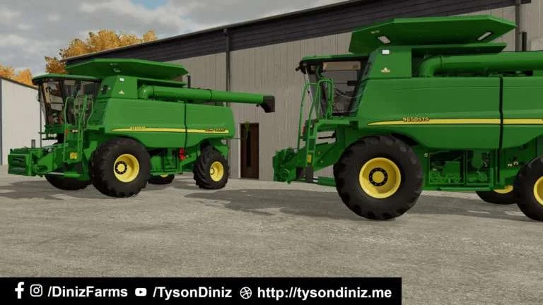 John Deere 50 and 60 (Early) Series STS Combines v1.0 FS22 FS22 Mod Free Download