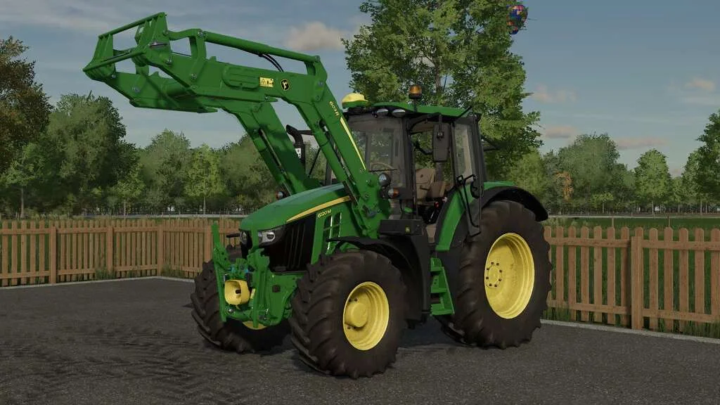 John Deere 6090M-6120M v1.0 FS22 FS22 Mod Free Download