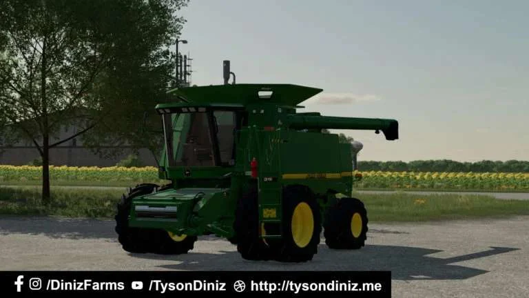 JOHN DEERE 9600 COMBINE v1.0 FS22 FS22 Mod Free Download