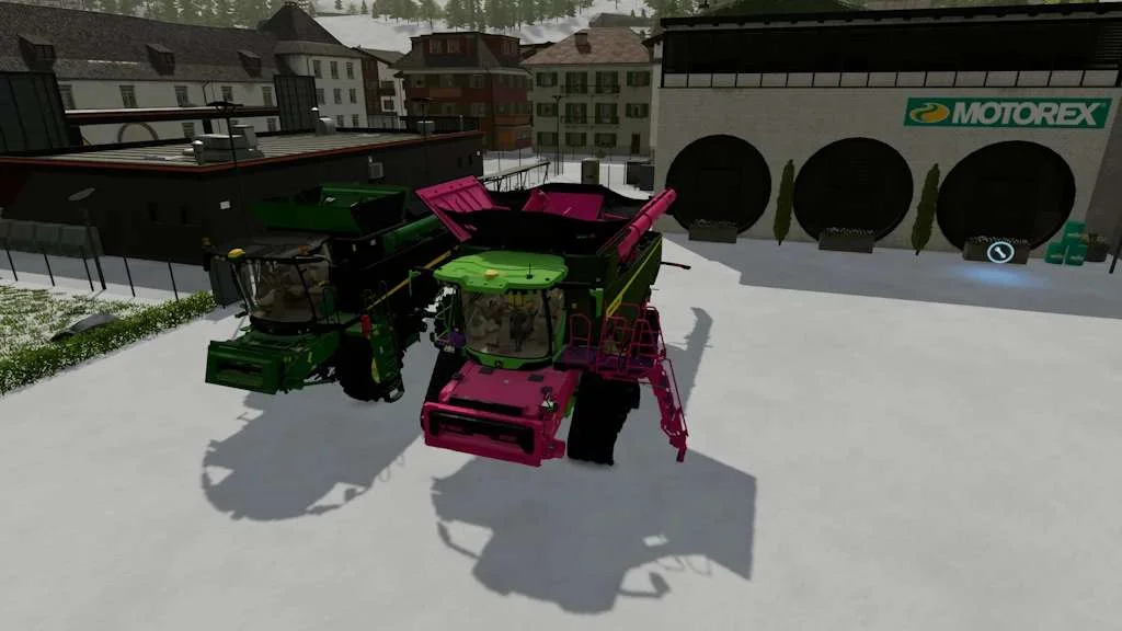 John Deere Combine Pack v1.1 FS22 FS22 Mod Free Download