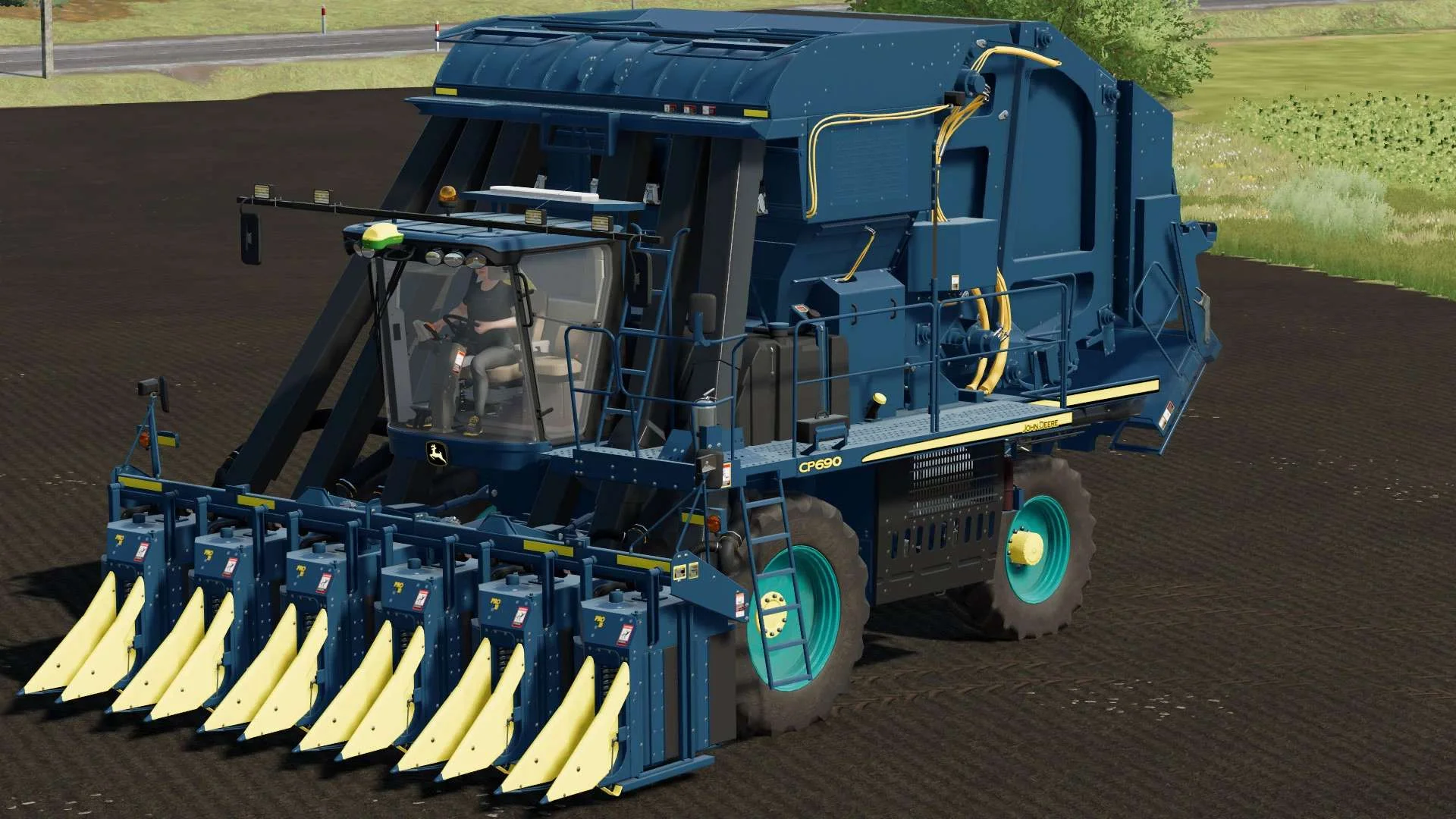John Deere CP 690 v1.0 FS22 FS22 Mod Free Download