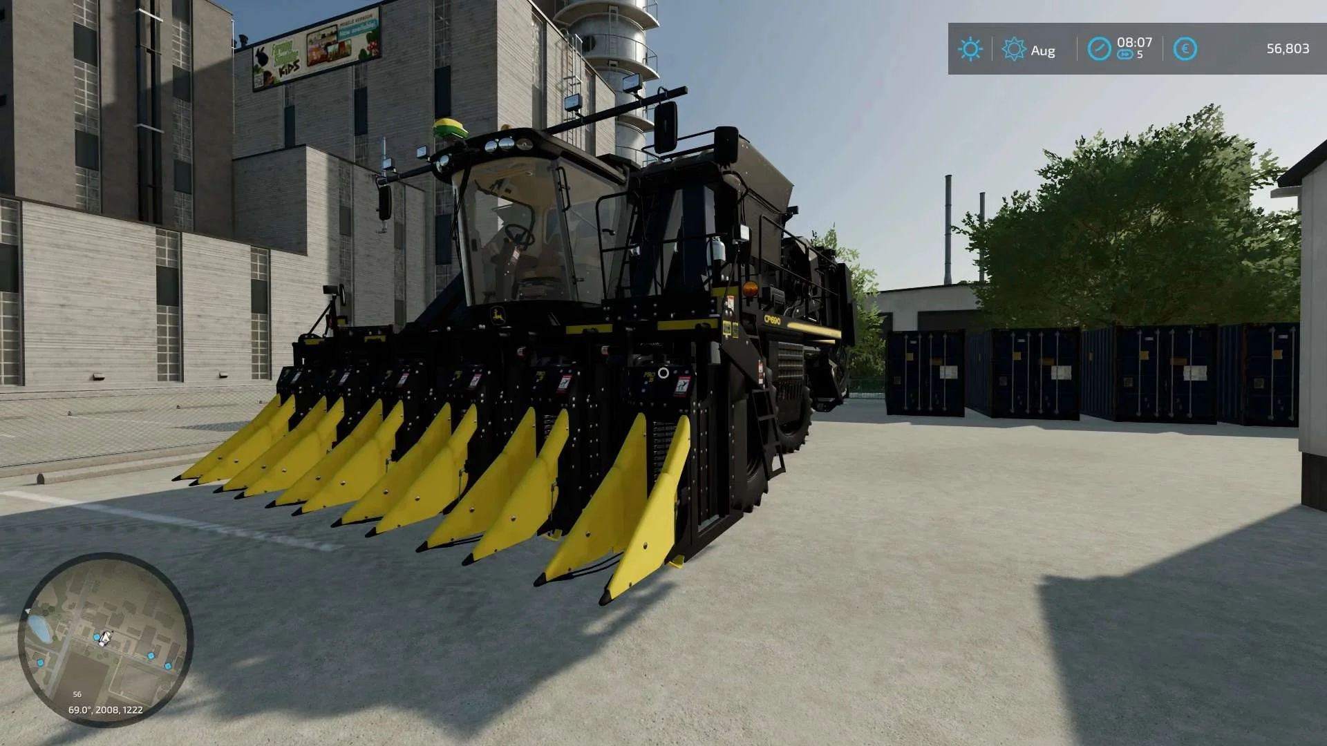 John Deere CP690 v1.0 FS22 FS22 Mod Free Download