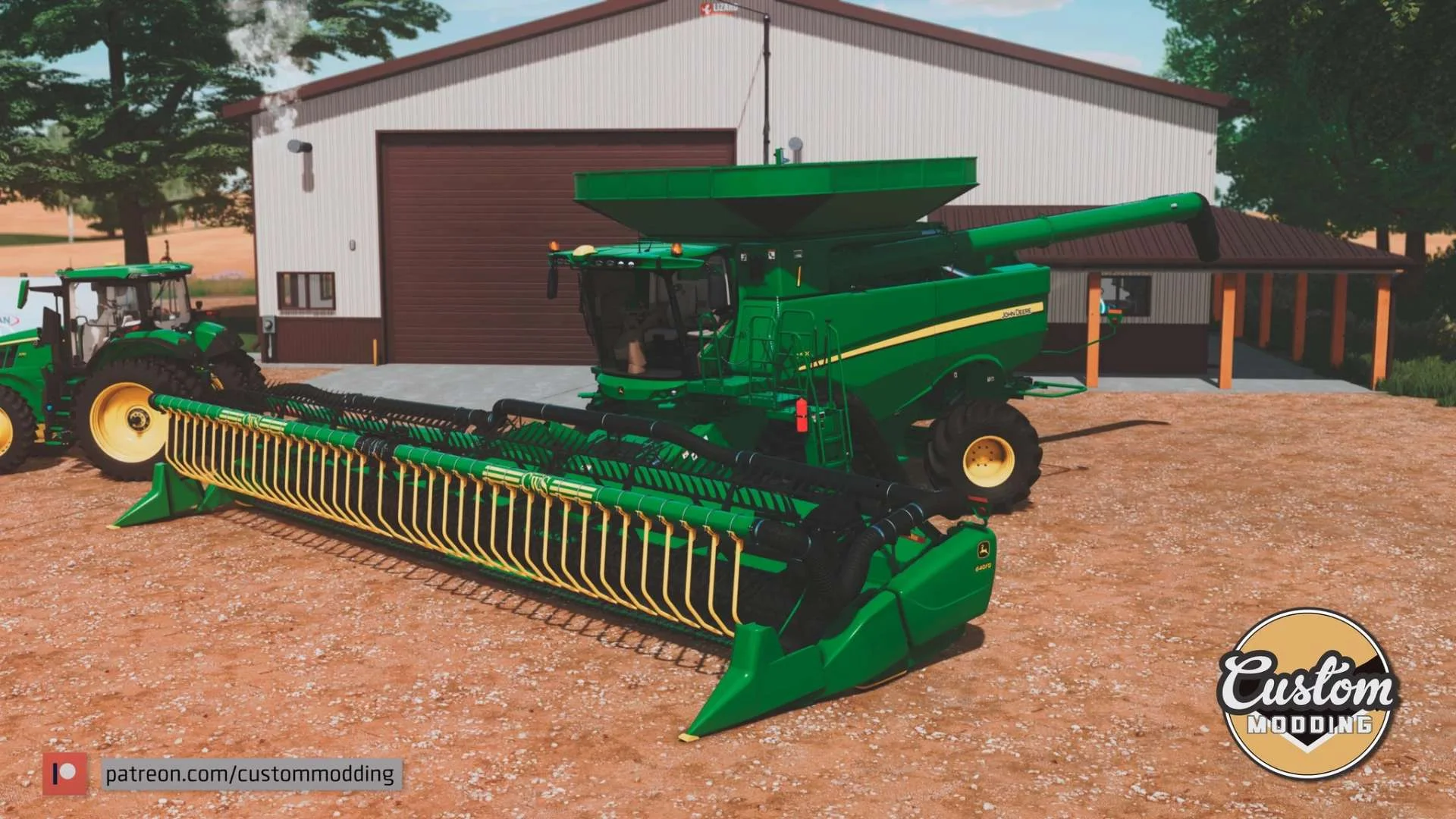 John Deere S600 + FD600 Series v1.0 FS22 FS22 Mod Free Download
