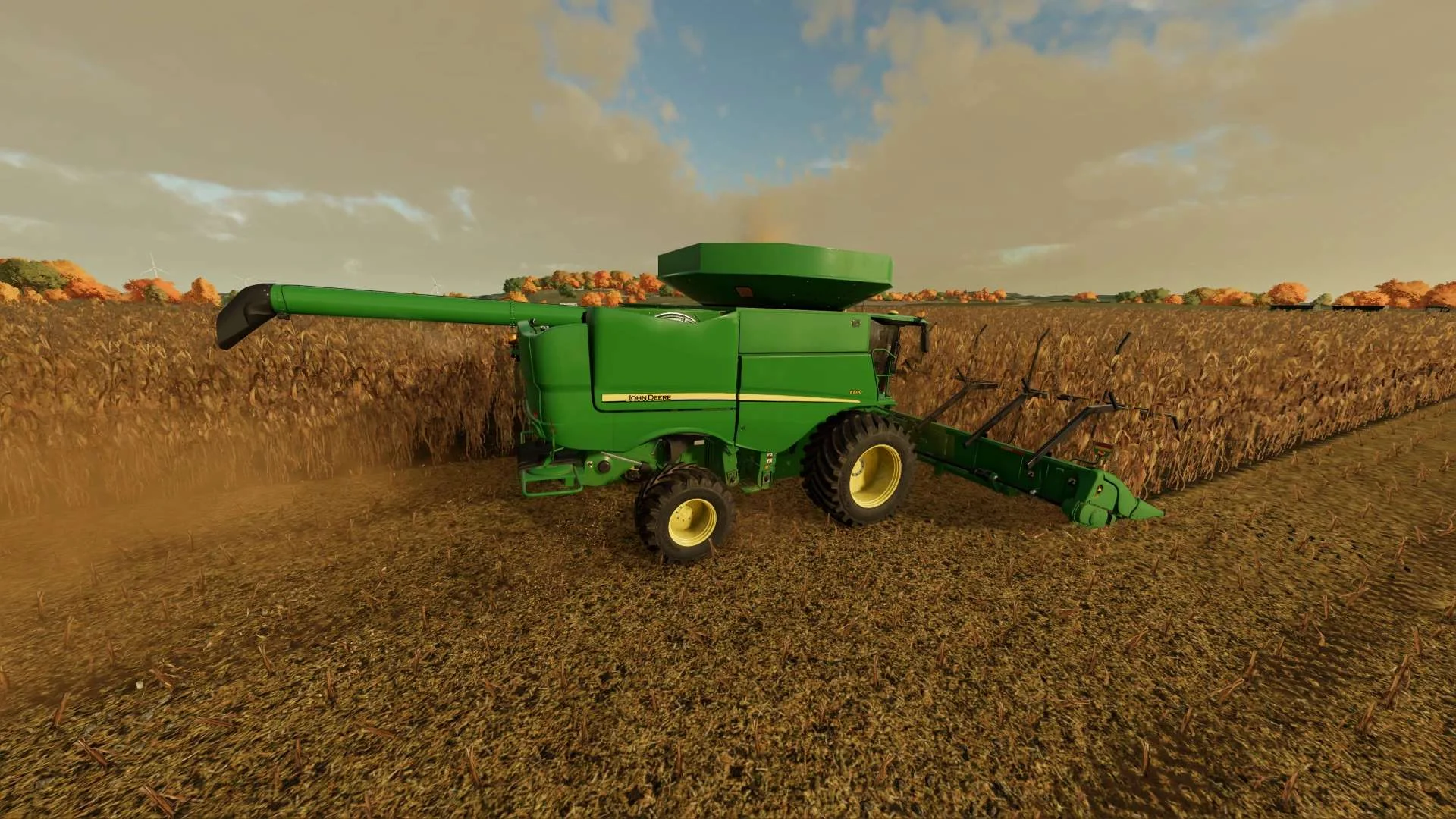 John Deere S600 Series LSW v1.0 FS22 FS22 Mod Free Download