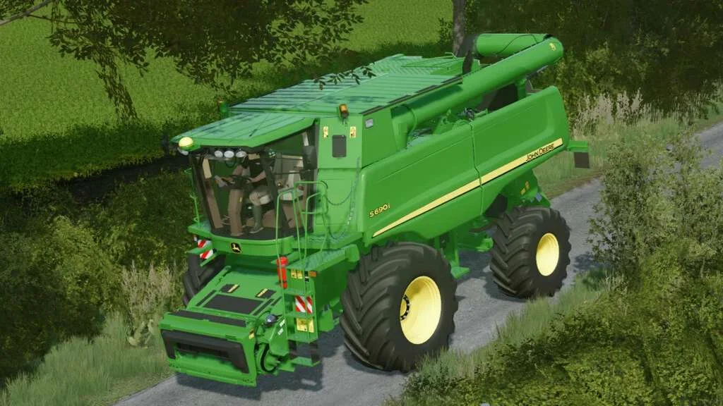 John Deere S690i / 9880i STS EU v1.0 FS22 FS22 Mod Free Download