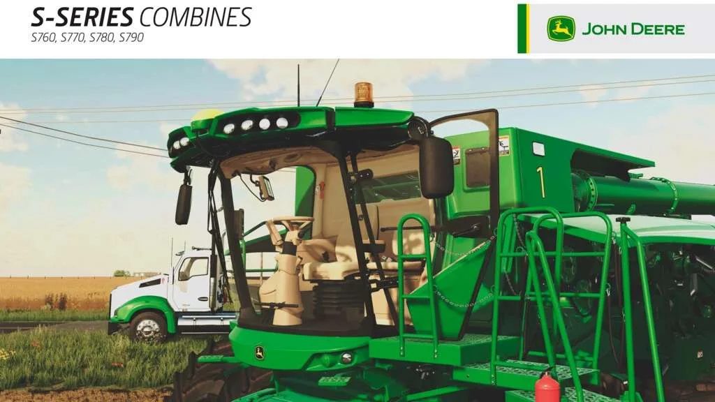 John Deere S700 Series Combines v1.0 FS22 FS22 Mod Free Download