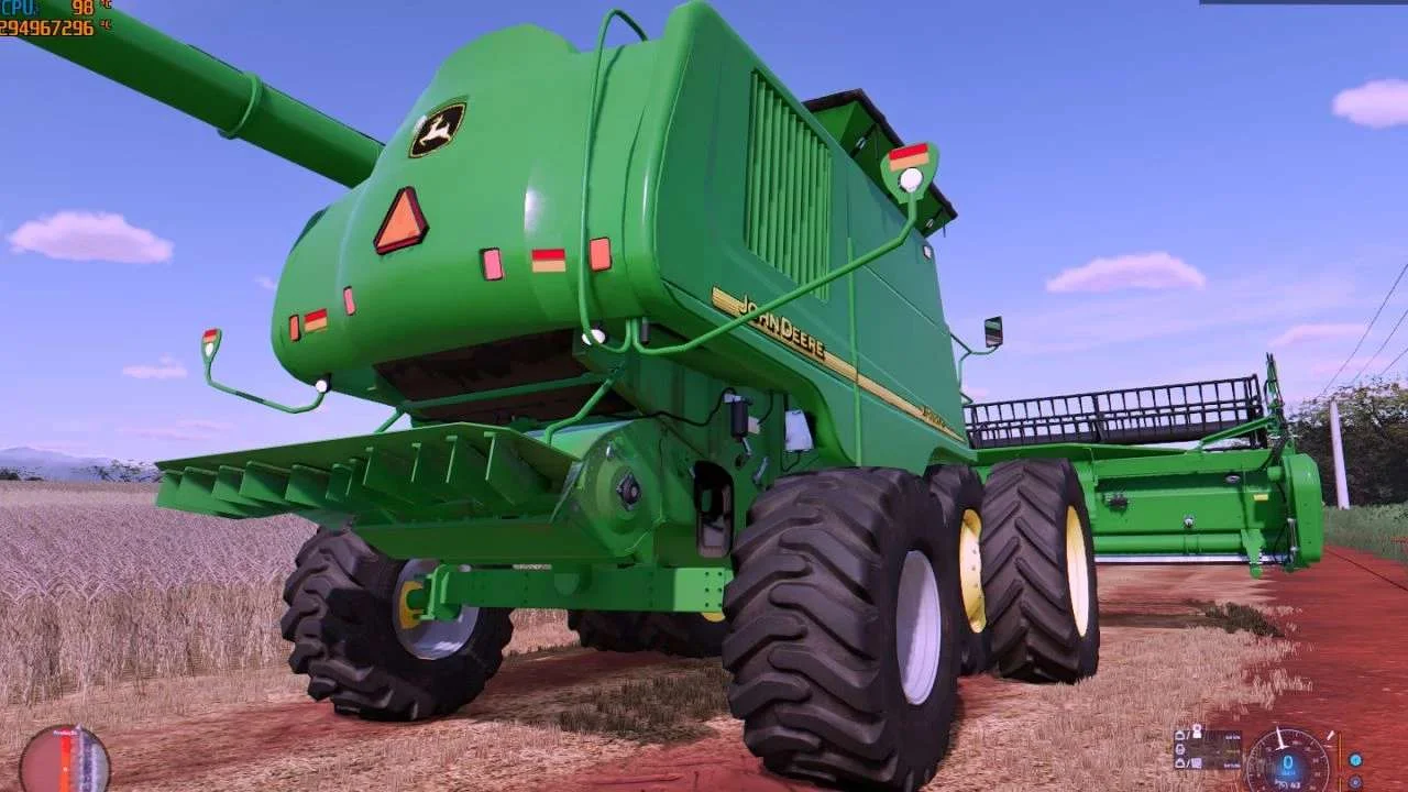 John Deere STS 9750 v1.0 FS22 FS22 Mod Free Download