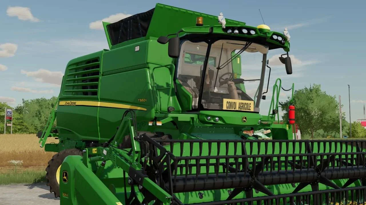John Deere T560 Edited v1.0 FS22 FS22 Mod Free Download