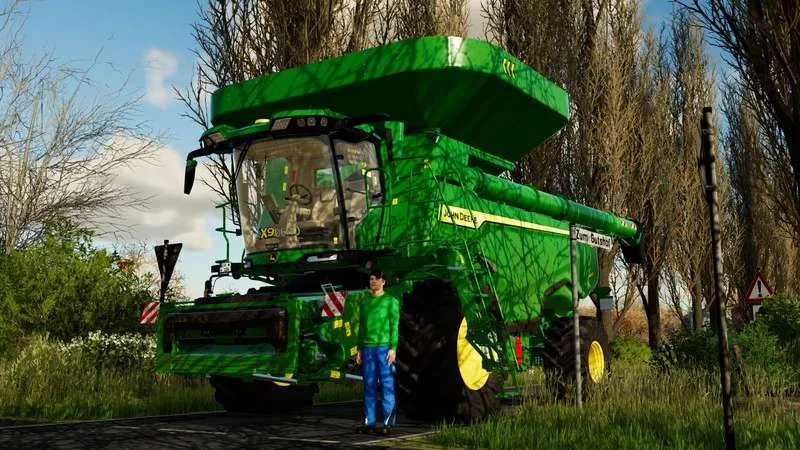 John Deere X9 1100 Chip v1.0 FS22 FS22 Mod Free Download