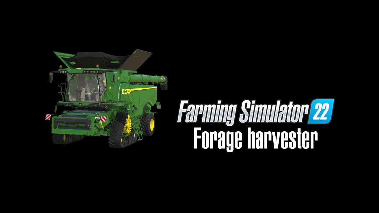 John Deere x9 as forage harvester v1.0 FS22 FS22 Mod Free Download