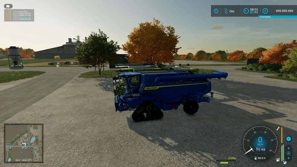 John Deere X9 v1.3.2 FS22 FS22 Mod Free Download