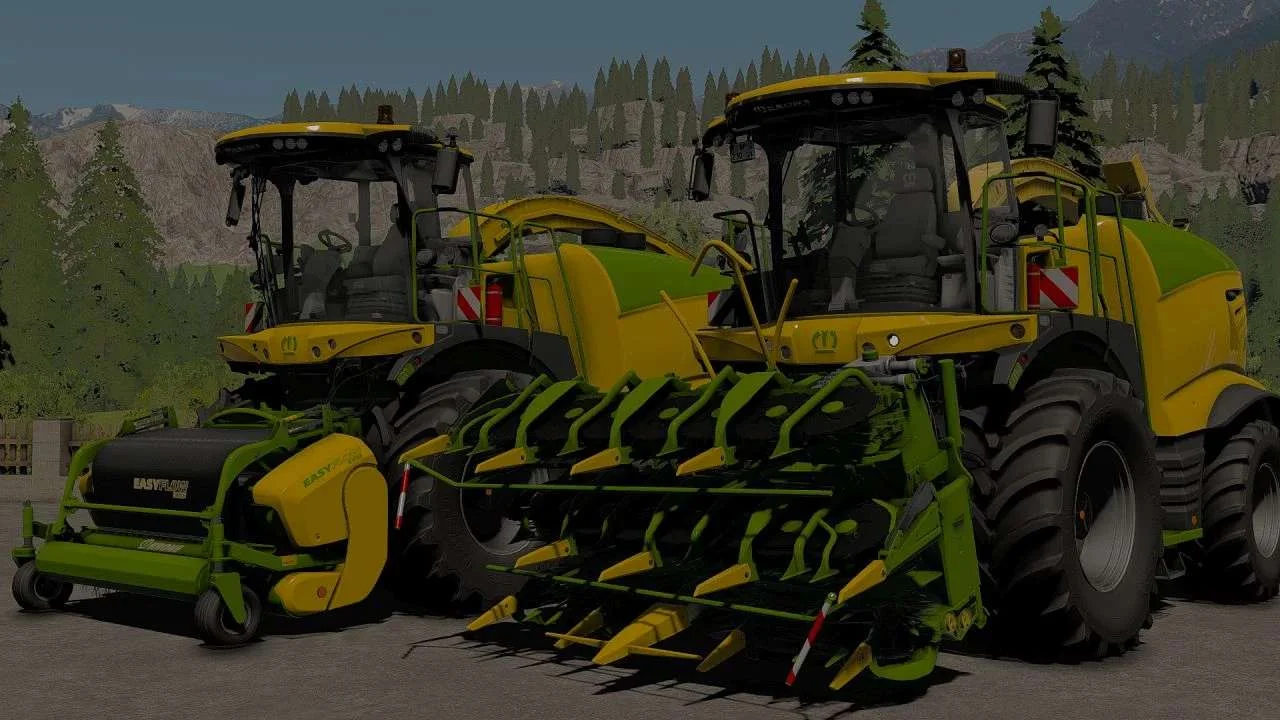 Krone Big X 680-1180 v1.1 FS22 FS22 Mod Free Download