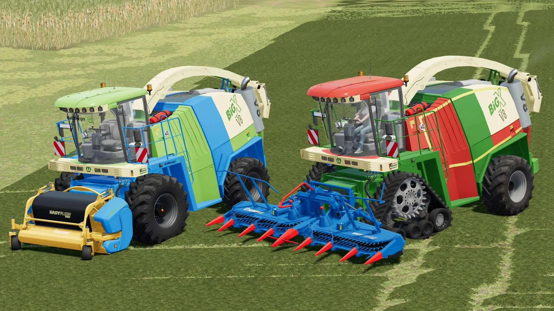 Krone Big X 700/1100 v1.0 FS22 FS22 Mod Free Download