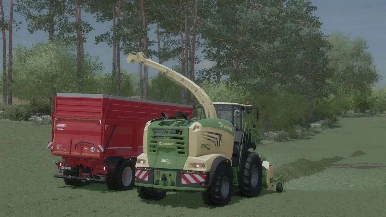 Krone BiG X OptiMaize 1180 v1.0 FS22 FS22 Mod Free Download