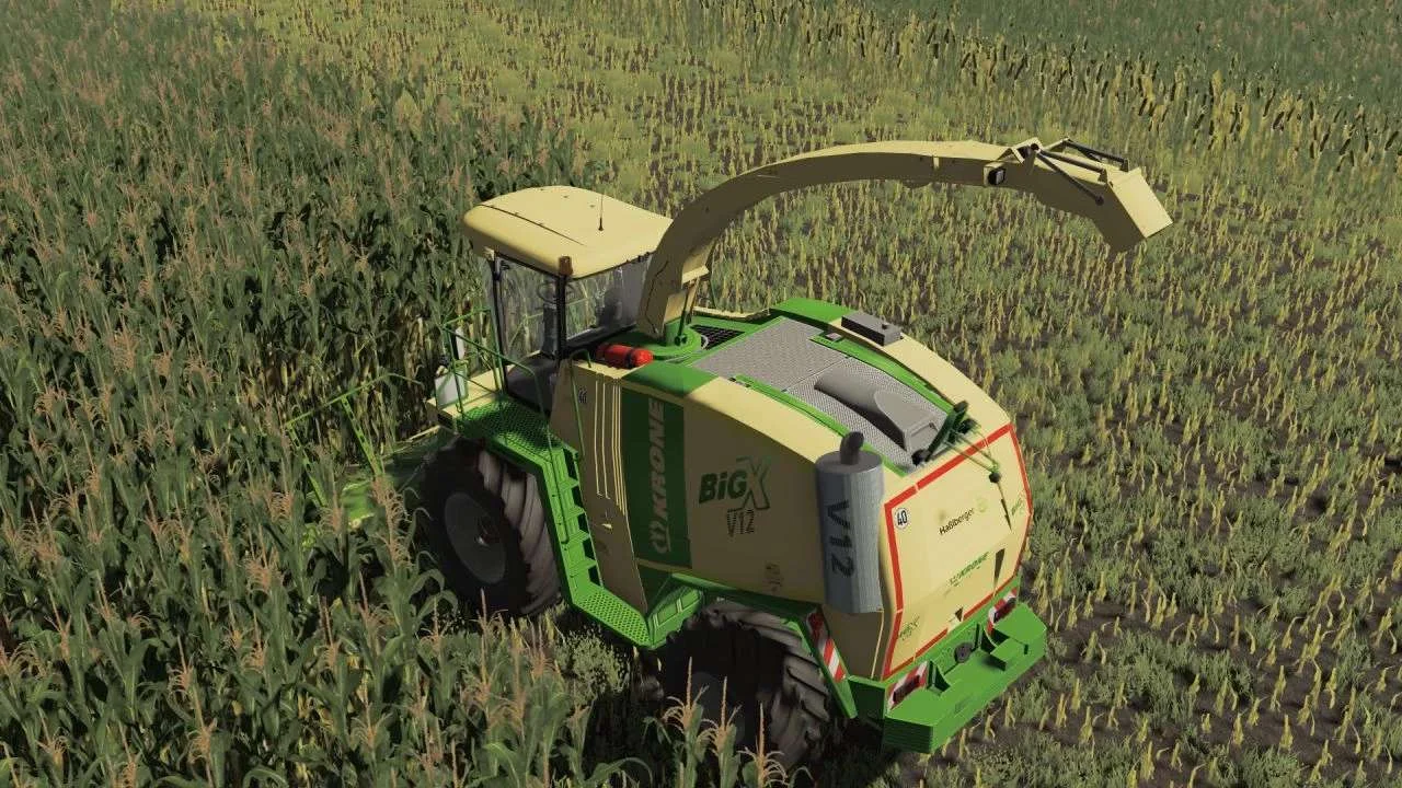 Krone Big X V8/V12 v1.0 FS22 FS22 Mod Free Download