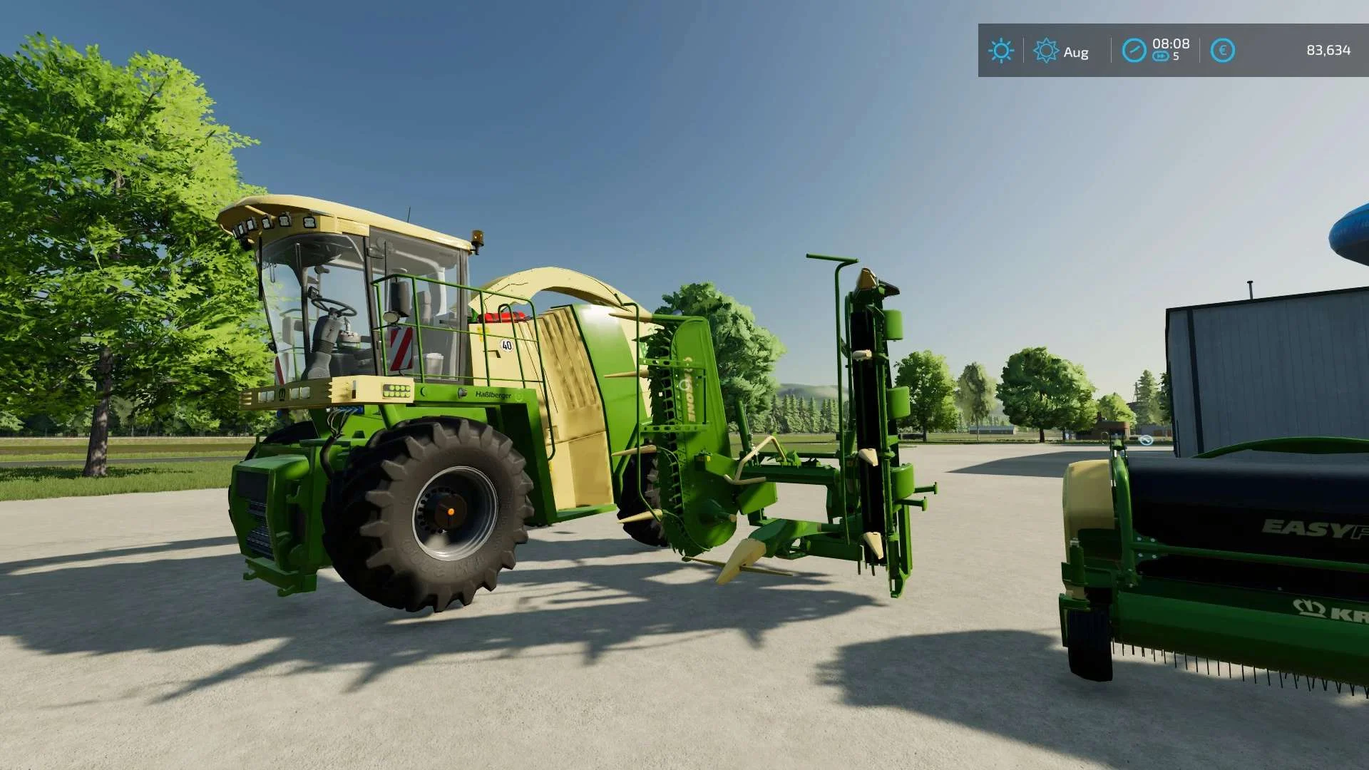 Krone Big X V8/V12 v1.1 FS22 FS22 Mod Free Download